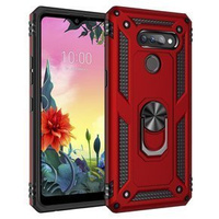 Armor Case for LG K50S, Nox Case Ring, red