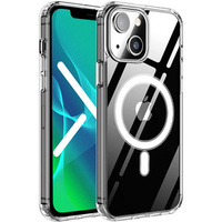 Case for iPhone 13, ERBORD Hybrid MagSafe Case, blue