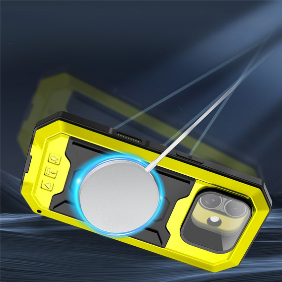 R-JUST armoured case with screen protector and stand for iPhone 17