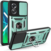 Case for Oppo A17, CamShield Slide, green
