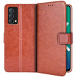 Flip case for Realme GT Master, Crazy Horse Wallet, brown