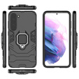 Case for Samsung Galaxy S23, Kickstand Ring, black