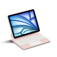 Keyboard Case for iPad Air 13" 2024, Magnetic Keyboard Touchpad, pink