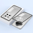1 x Case for Honor Magic 7 Lite, Frame Case, silver