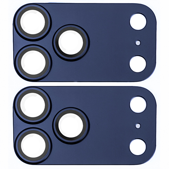 2x ERBORD tempered glass for iPhone 17 Pro Max camera island