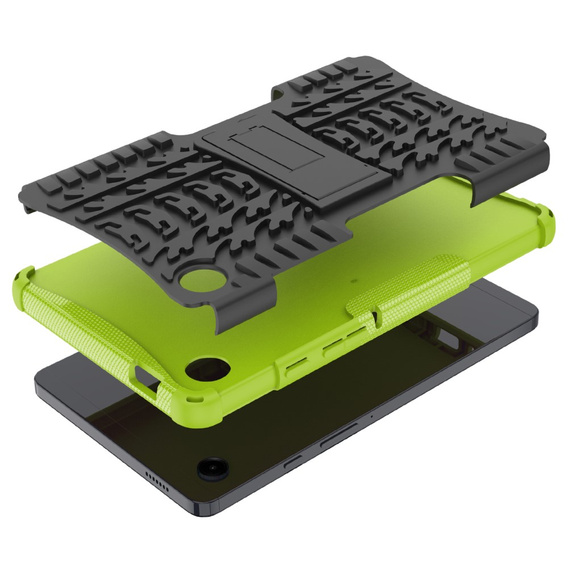 Case for Samsung Galaxy Tab A9, Tire Armor, green