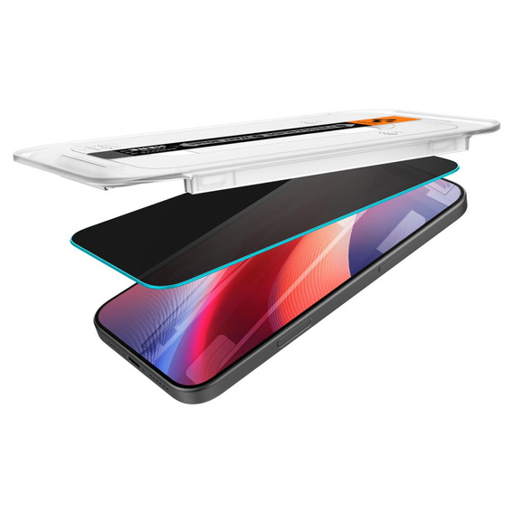 Spigen Privacy Tempered Glass for iPhone 17 Pro Max / 16 Pro Max, Glas.TR Privacy (2 pcs)
