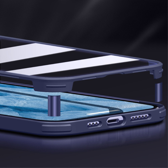 Case for iPhone 13 Pro Max, ERBORD Guardian, blue