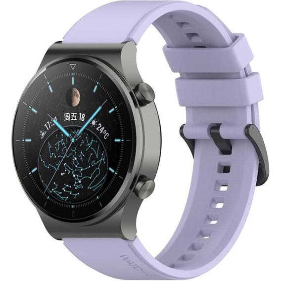Silicone strap for Huawei Watch GT 2 Pro - Purple