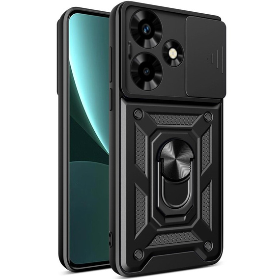 Case for Infinix Hot 30, CamShield Slide, black
