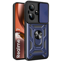 Case for Realme GT 7 / 7T, CamShield Slide, blue