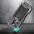 Case for iPhone 16 Pro, R-JUST CamShield Slide, armoured, black