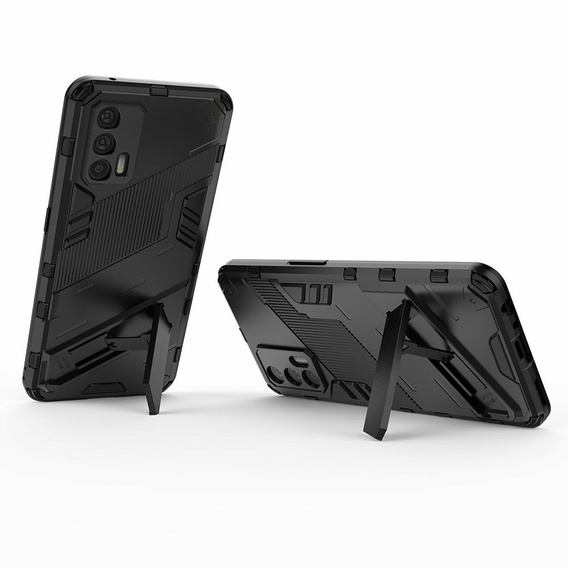 Case for Realme GT 5G, Military kickstand, blue