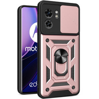 Case for Motorola Edge 40, CamShield Slide, pink rose gold