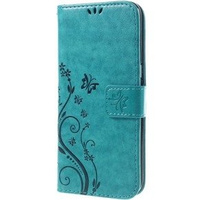 Flip case for Samsung Galaxy S7 Edge, Butterfly, blue