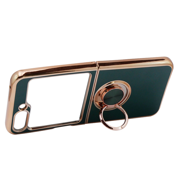 Case for Samsung Galaxy Z Flip 5 5G, Electro Ring, green