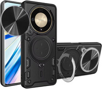 Armor case for Honor Magic 6 Lite 5G, CamShield Slide, black