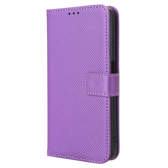 Flip case for Motorola Edge 50 Pro, Wallet Smart Magnet, purple