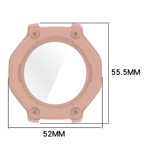 2-in-1 Protective Case + Tempered Glass for Amazfit T-Rex 3 Pro