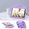 Children's case for iPad mini 7.9" 2019/2015/2014/2013/2012 (5/4/3/2/1 gen.), Cute Patterns, with stand, purple