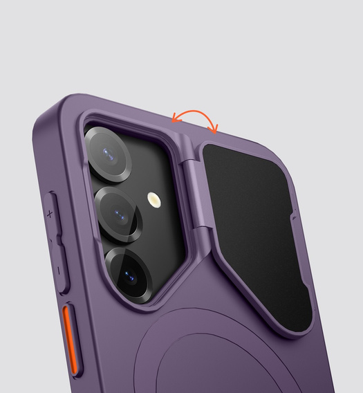 Case for Samsung Galaxy S25+ Plus, Suritch Shockproof, for MagSafe, purple