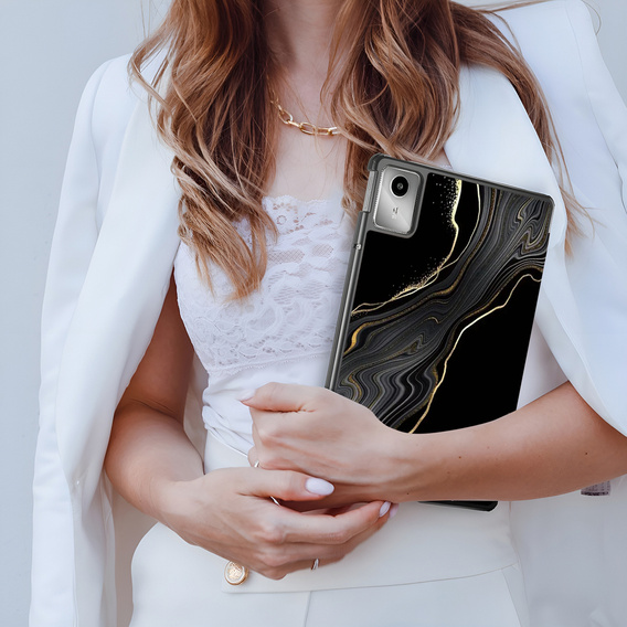 Case for Lenovo Tab M11, Smartcase, Marble 5#