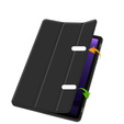 Case for Samsung Galaxy Tab S10 Lite / S10 FE / S9 FE, Smartcase with stylus space, black