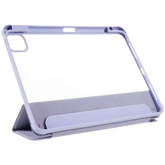 Case for iPad Pro 12.9" 2022/2021/2020 (6/5/4 gen.), Smartcase Hybrid, with stylus space, purple