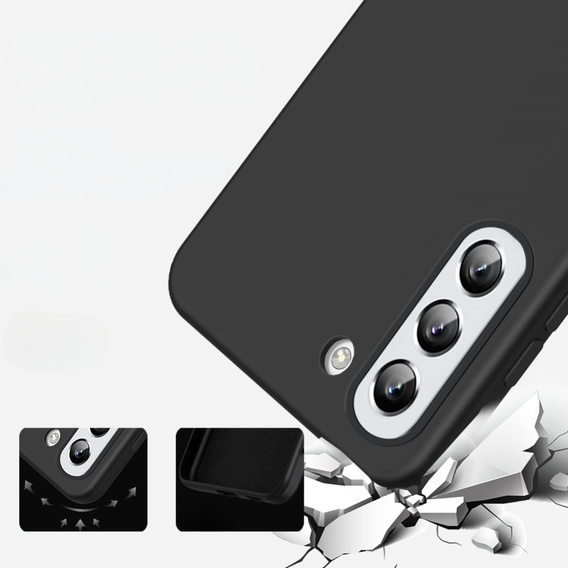Case for Samsung Galaxy S24, Silicone MagSafe, black