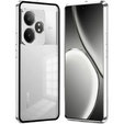 Case for Realme GT 6 / 6T, Frame Case, silver