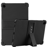 Silicone case for Lenovo Tab M10 Plus 10.6 Gen 3 TB-125F TB-128F, Impact, armor, black