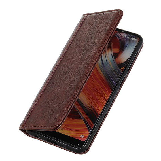 Flip case for OnePlus Nord CE4 Lite, Split Leather, brown