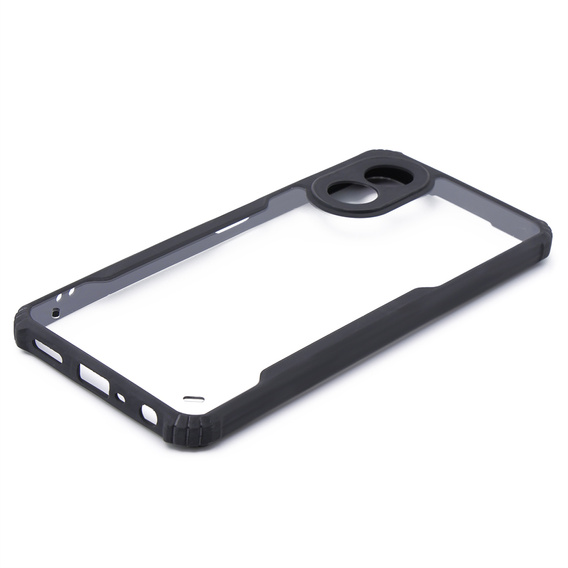 Case for Oppo A58 4G, AntiDrop Hybrid, black