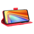 Flip case for Realme 7, Card Slot, red