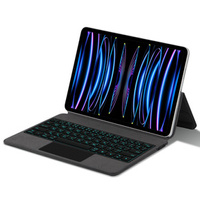 Keyboard Case for iPad Pro 11" 2024, Magnetic Keyboard Touchpad, black
