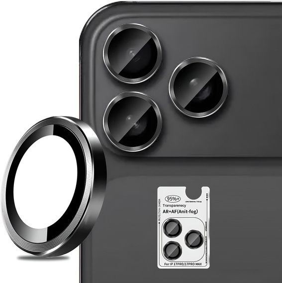 ERBORD OPTIK Pro camera lens for iPhone 17 Pro / 17 Pro Max, black