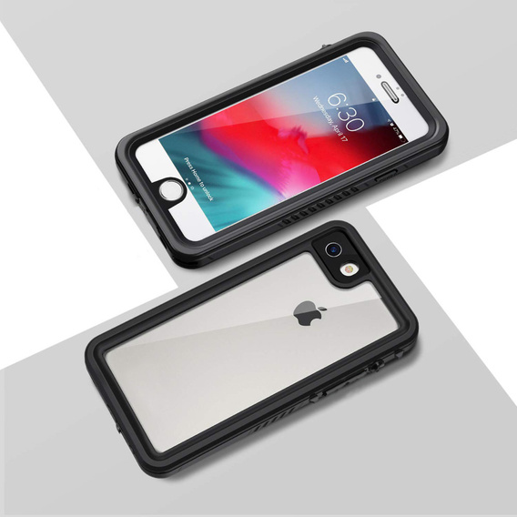 IP68 Waterproof Case for iPhone 7/8/SE 2020/SE 2022, black