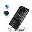 Armored case for Oppo A18 4G / A38 4G, Camera Slide Card Slot, black