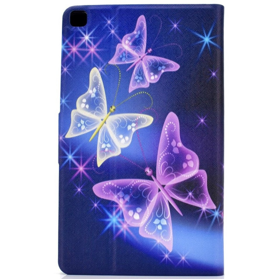 Case for Samsung Galaxy Tab A7 10.4 2020 T500 T505, butterflies, purple