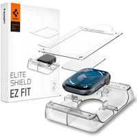 Spigen ProFlex EZ FIT for Apple Watch 7 41MM, Clear (2-Pack)