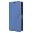 Flip case for Realme C55, Wallet, Smart Magnet, blue