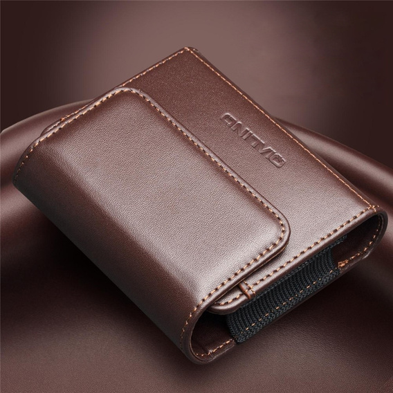 QIALINO Leather belt case for foldable smartphones