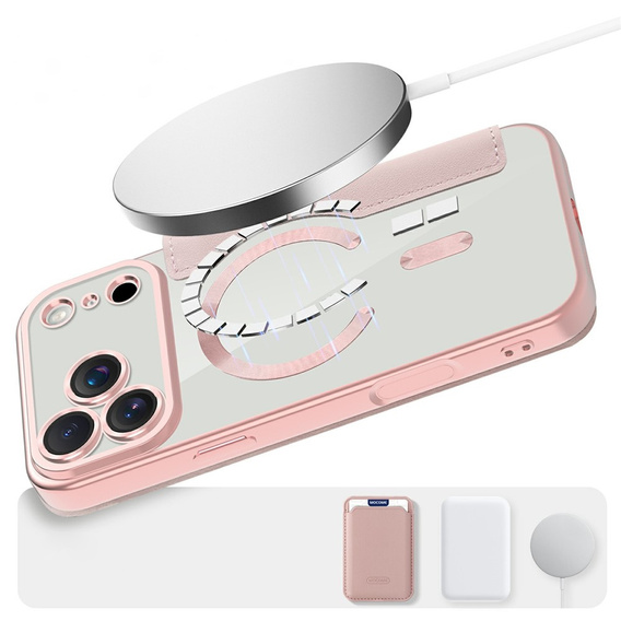 Wallet MagSafe RFID flip case with camera protection for iPhone 17 Pro Max