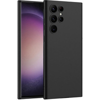 Case for Samsung Galaxy S23 Ultra, GKK Slim CamShield, black