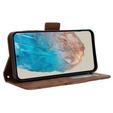 Flip case for Samsung Galaxy M35, Card Slot, brown