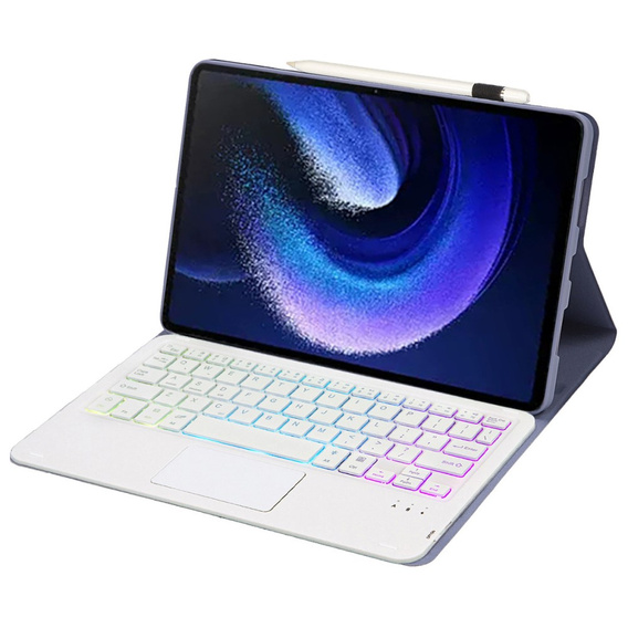 Case + keyboard Xiaomi Pad 6 / 6 Pro, with touchpad, purple