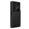 NILLKIN flip case for Samsung Galaxy Z Fold6 5G, CamShield Qin Pro, leather, black