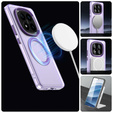Case for Xiaomi Redmi Note 14 Pro 5G / Poco X7 5G, Fusion Hybrid, for MagSafe, purple