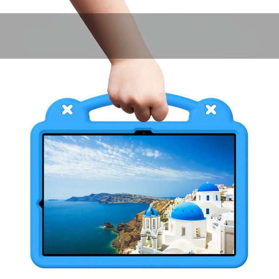 Children's case for Samsung Galaxy Tab S10+ Plus, Cute Patterns, with stand, blue