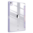 Case for Apple iPad Air 11" 6 gen. 2024, Smartcase Hybrid, with stylus space, Marble purple